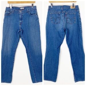 LEVI’S 550 Relaxed Bootcut Jeans Stretchy Casual Size 12 Long Y2K